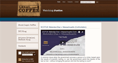 Desktop Screenshot of legalcoffee.org